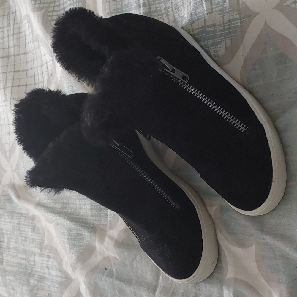 Wedge Sneakers Fur lined